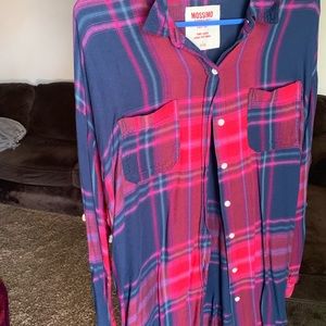 Tunic length flannel